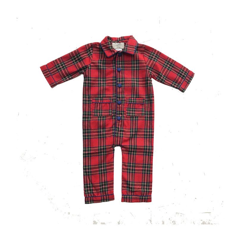 Theodore Pajama Set, Red Theodore Pajama Set, Red