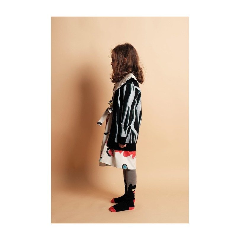 Samual Jacquard Sweater, Animal Samual Jacquard Sweater, Animal