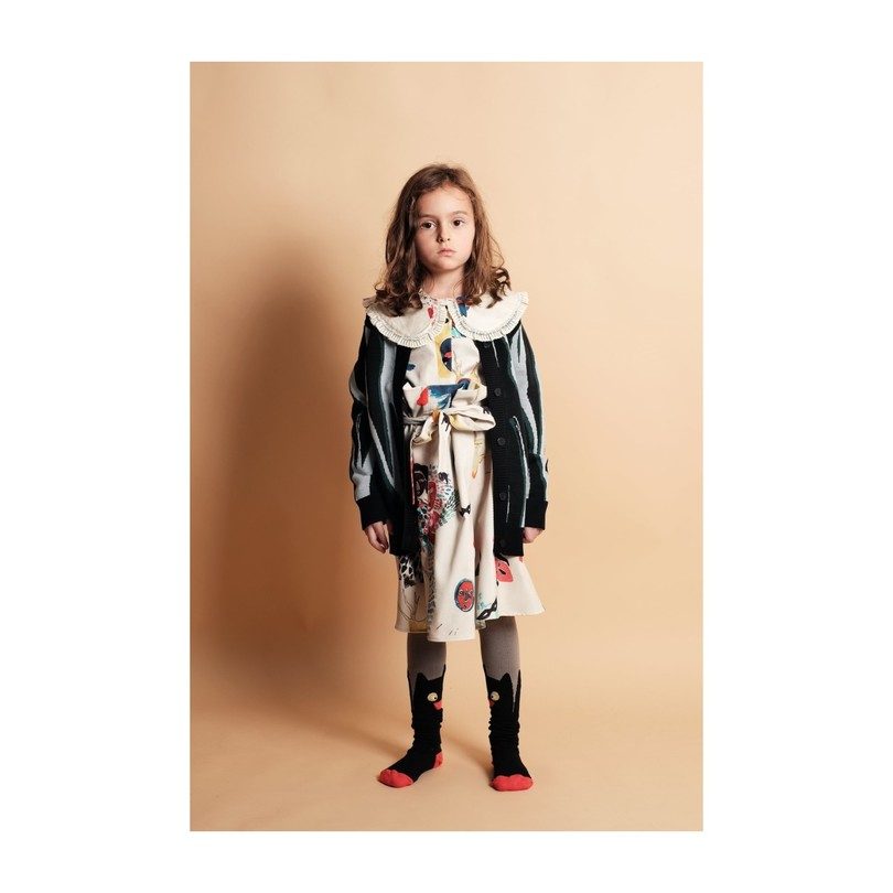 Samual Jacquard Sweater, Animal Samual Jacquard Sweater, Animal