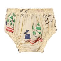 Baby Orangutan Culottes, Yellow Ships