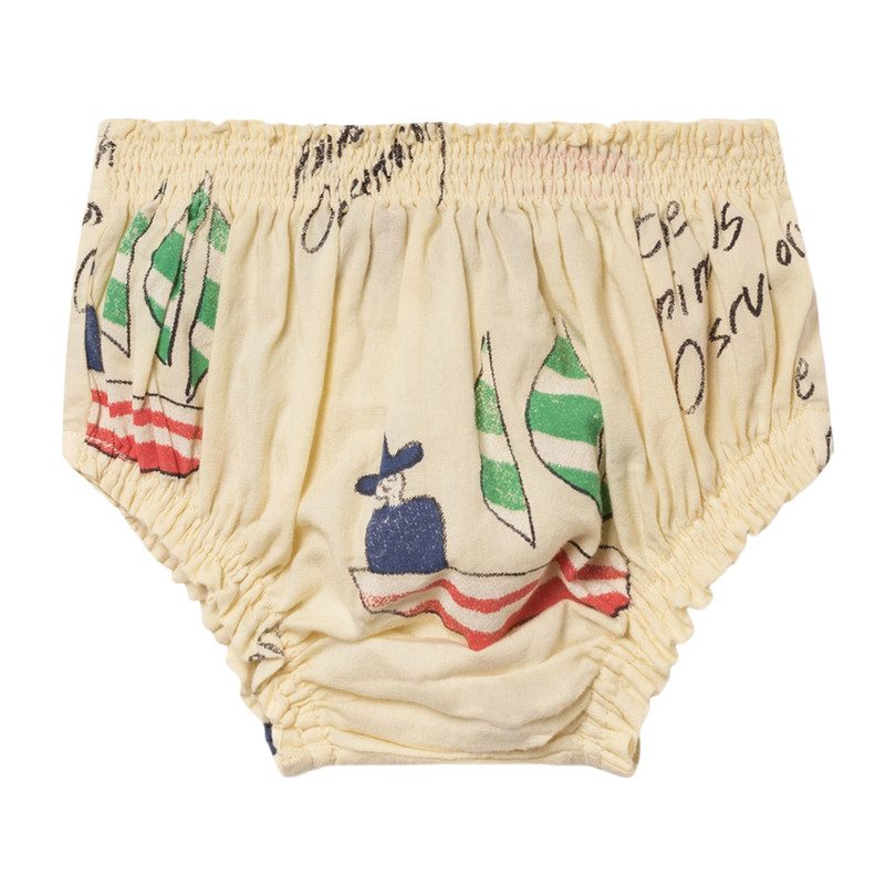 Baby Orangutan Culottes, Yellow Ships Baby Orangutan Culottes, Yellow Ships