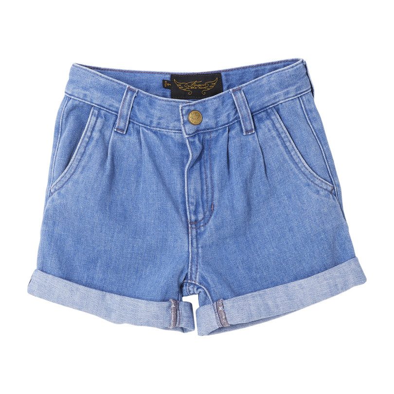 loose fitting jean shorts