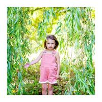 Arizona Short Dungarees, Pink