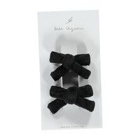 Lorena Pigtail Set, Black