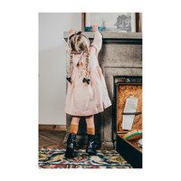 Lorena Pigtail Set, Black