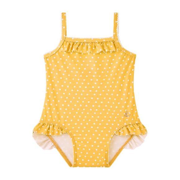 baby yellow swimsuit