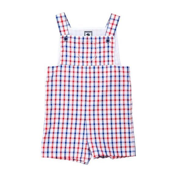 Milling Racerback Overall Red White Blue Check Milling Racerback Overall Red White Blue Check
