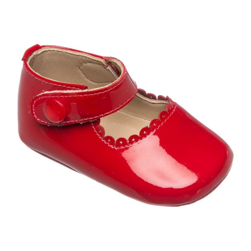 Baby Mary Jane, Patent Red - Shoes & Booties - Maisonette