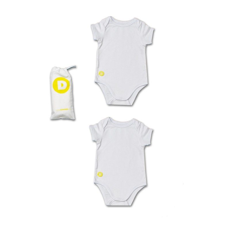 Baby Boy Short Sleeve Onesie Set, White Baby Boy Short Sleeve Onesie Set, White