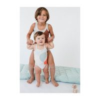 Baby Girl Sleeveless Onesie Set