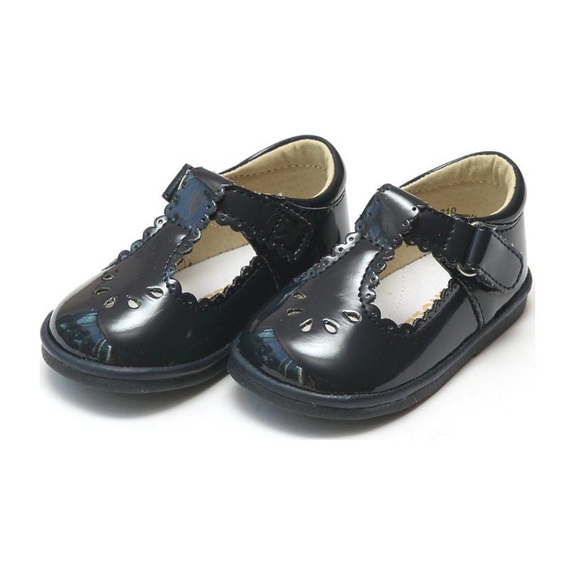 leather baby mary jane shoes