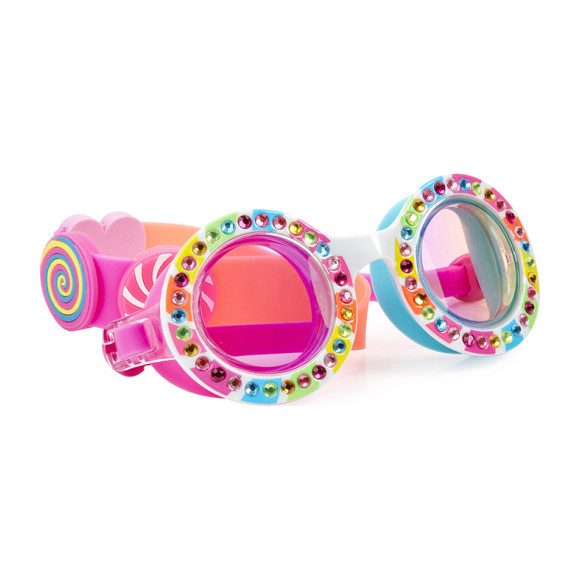 round swimming goggles