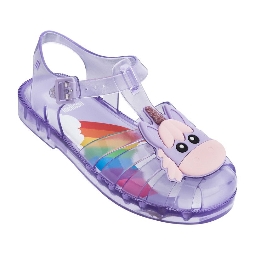 Mel Unicorn  Possession Sandal  Purple Shoes Maisonette