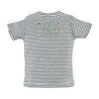 Striped Pocket Tee, Black