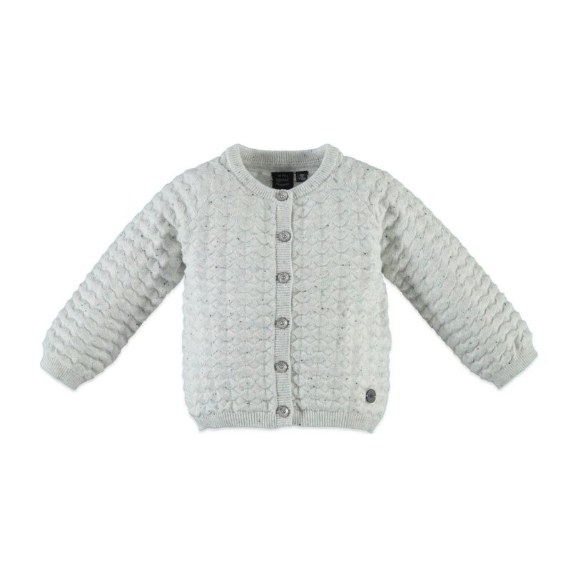 Cardigan, Crème Melange Cardigan, Crème Melange