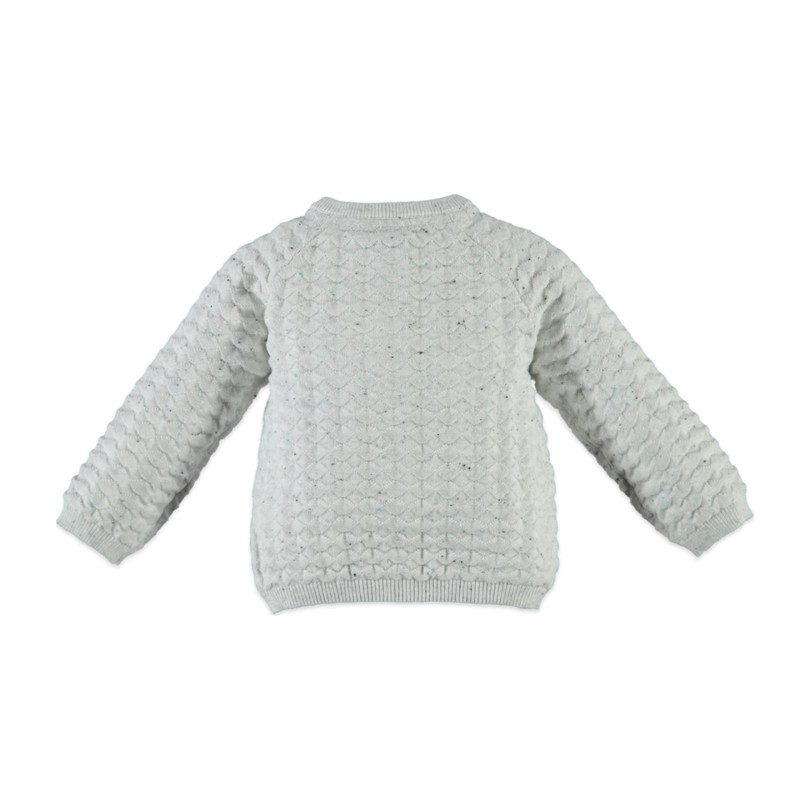 Cardigan, Crème Melange Cardigan, Crème Melange