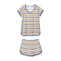 *Exclusive* Women's Shorts Set, Maisonette Stripe