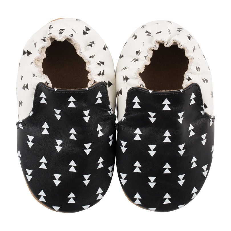 Beau Soft Soles, Black and White Beau Soft Soles, Black and White