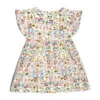 Lu Lu Ruffle Top, Flowers & Rabbits