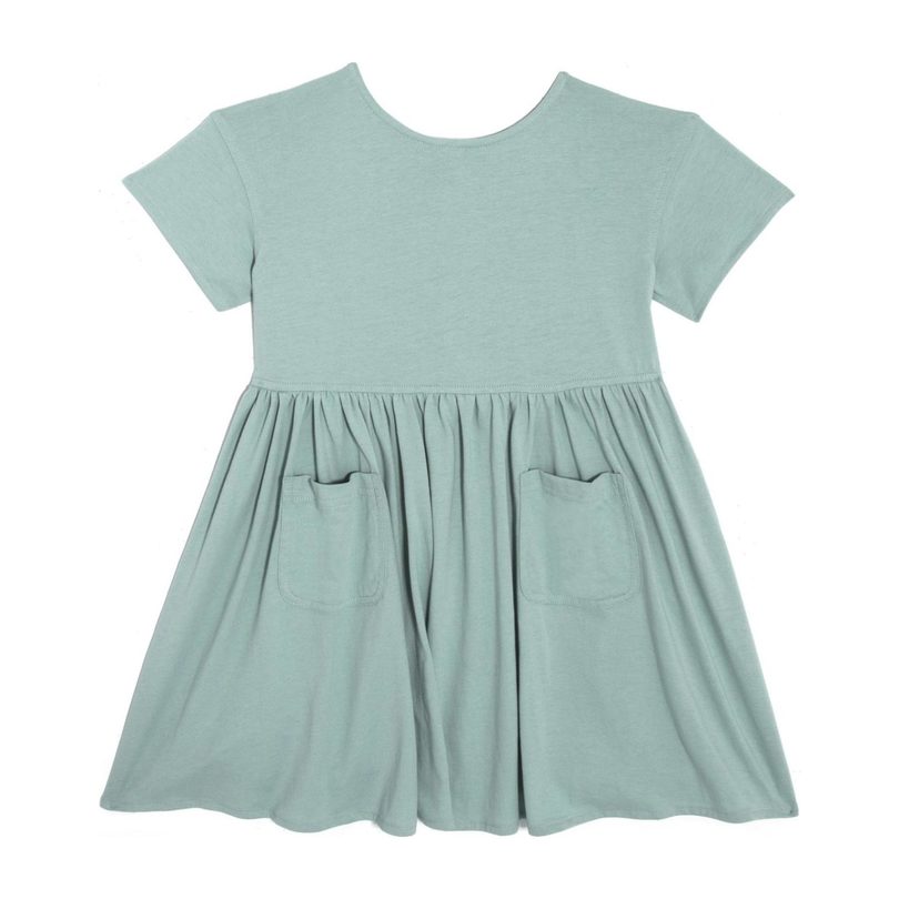 Delphine Short Sleeve Pocket Dress, Mint Delphine Short Sleeve Pocket Dress, Mint