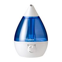 Ultrasonic Cool Mist Drop Shape Humidifier, Blue/White - Humidifiers ...