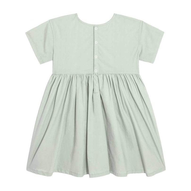 Gracie Dress, Mint Cotton Poplin Gracie Dress, Mint Cotton Poplin