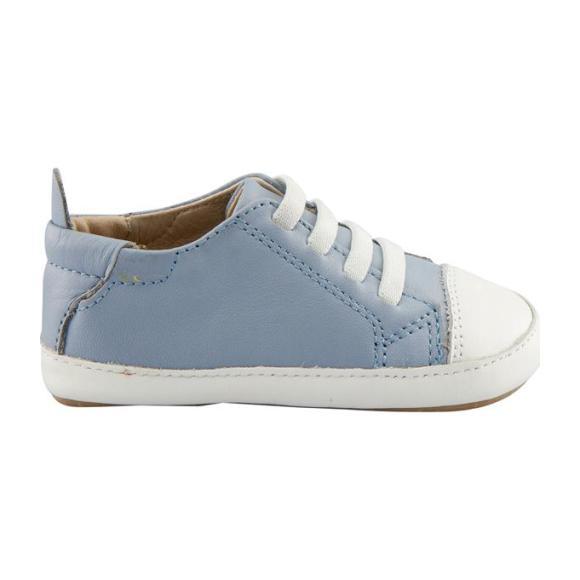 Baby Eazy Jogger Shoes, Dusty Blue And White