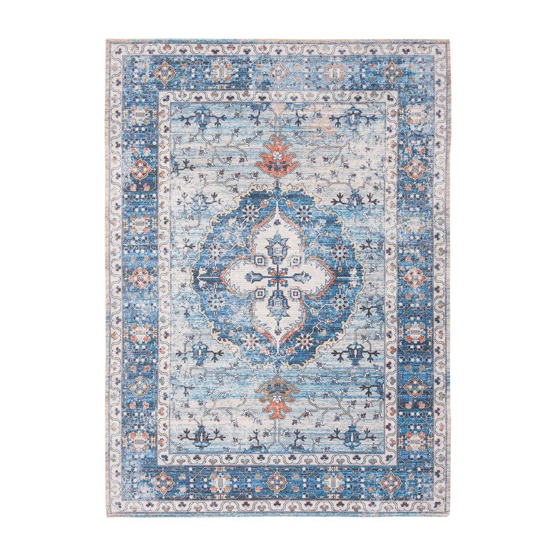 Thea Saffron Rug, Blue Multi Thea Saffron Rug, Blue Multi