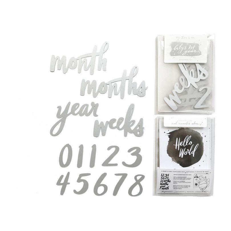Milestone Set, Silver Milestone Set, Silver