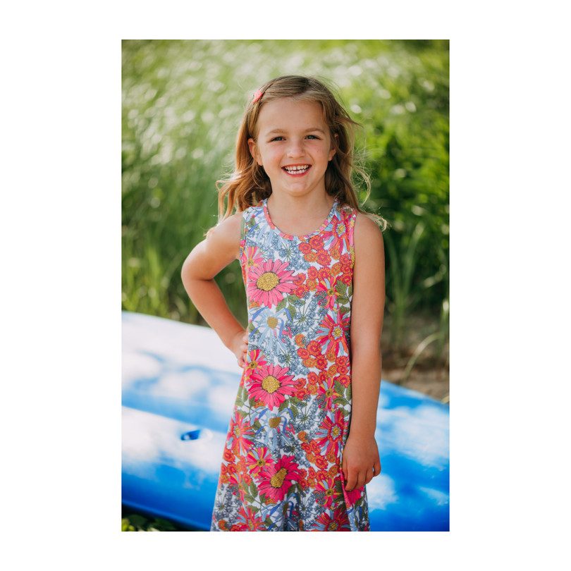 Wildflower Maxi Dress, Pink Floral Wildflower Maxi Dress, Pink Floral