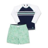 Rashgaurd Set, Pineapple Print
