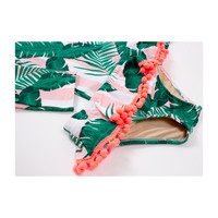 Pink Cabana Botanical Rashguard Set