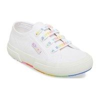 Classic Canvas Lace Up, White Multi