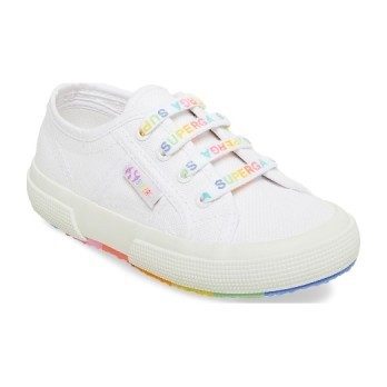 Classic Canvas Lace Up, White Multi Classic Canvas Lace Up, White Multi