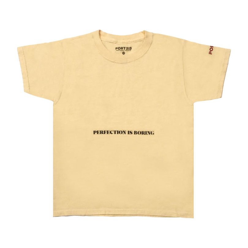 Perfection T-Shirt, Yellow Perfection T-Shirt, Yellow