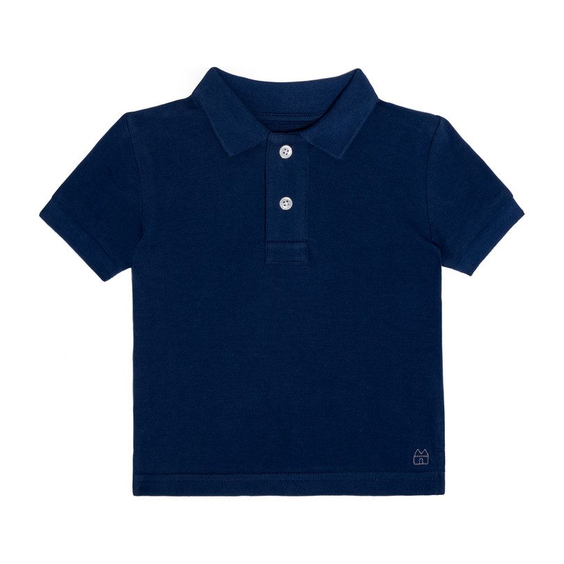 Hudson Baby Polo, Navy Hudson Baby Polo, Navy