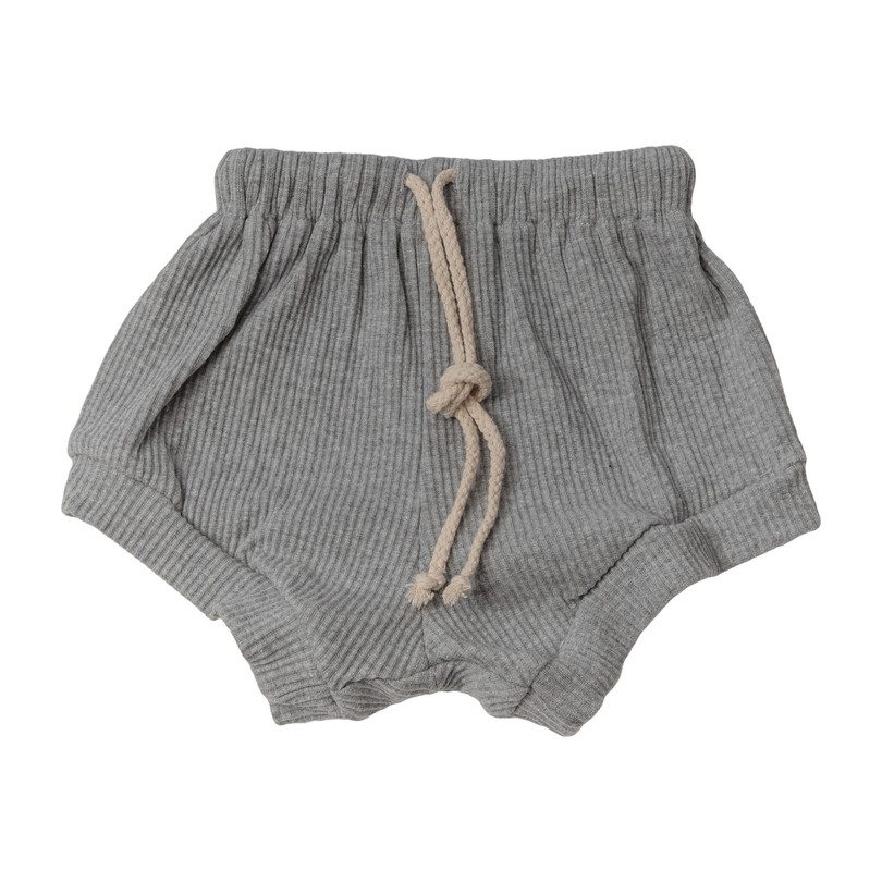 Retro Shorts, Grey - Shorts - Maisonette