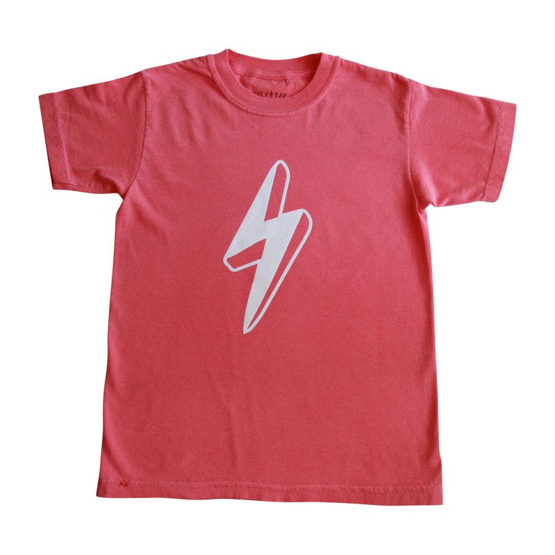 Bolt Tee, Vintage Poppy Bolt Tee, Vintage Poppy