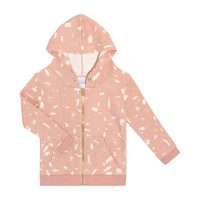Hoodie, Pink Doodle