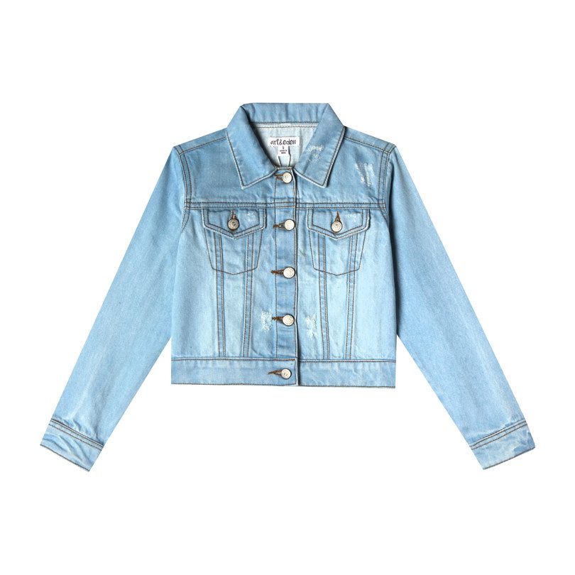 Mini Nalia Jacket, Blue Wash Mini Nalia Jacket, Blue Wash