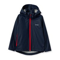 Kids Packable Jacket and Pants Rainset, Navy