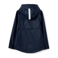 Kids Packable Jacket and Pants Rainset, Navy