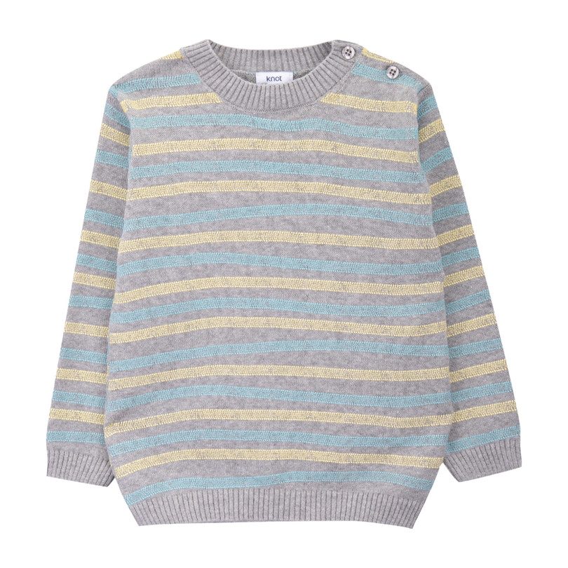 Knitted Sweater, Stripes Knitted Sweater, Stripes