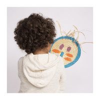 Handmade Knitted Sweater, Angora White