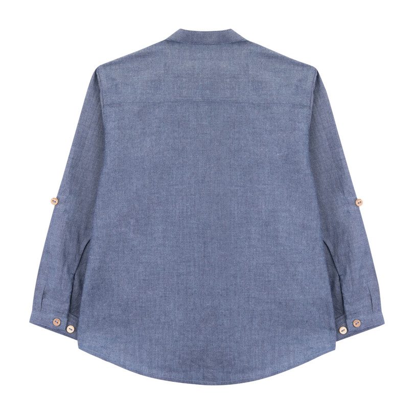 Chambray Shirt, Medium Denim Chambray Shirt, Medium Denim