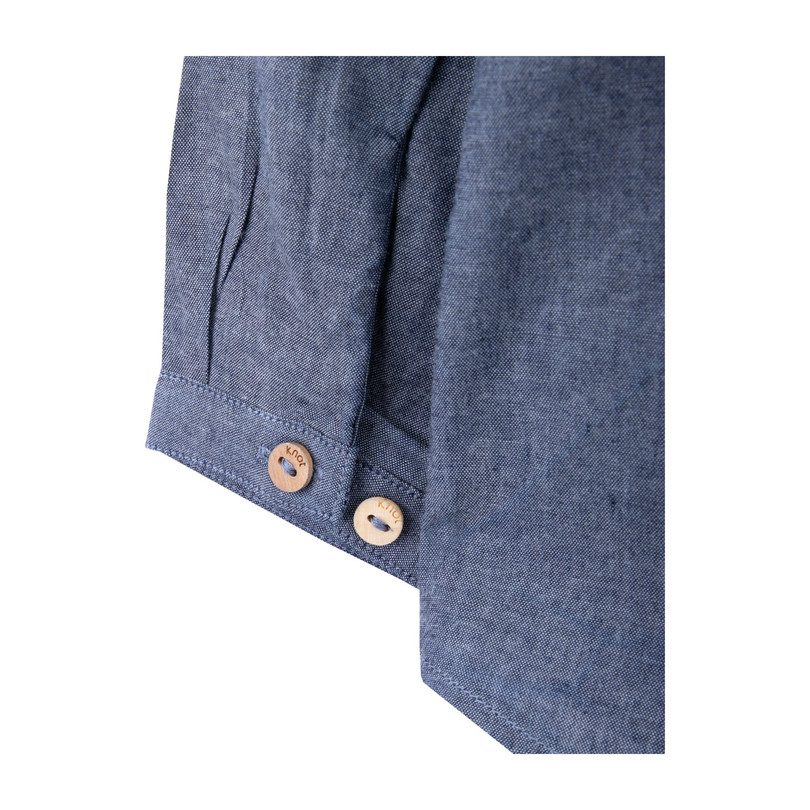 Chambray Shirt, Medium Denim Chambray Shirt, Medium Denim