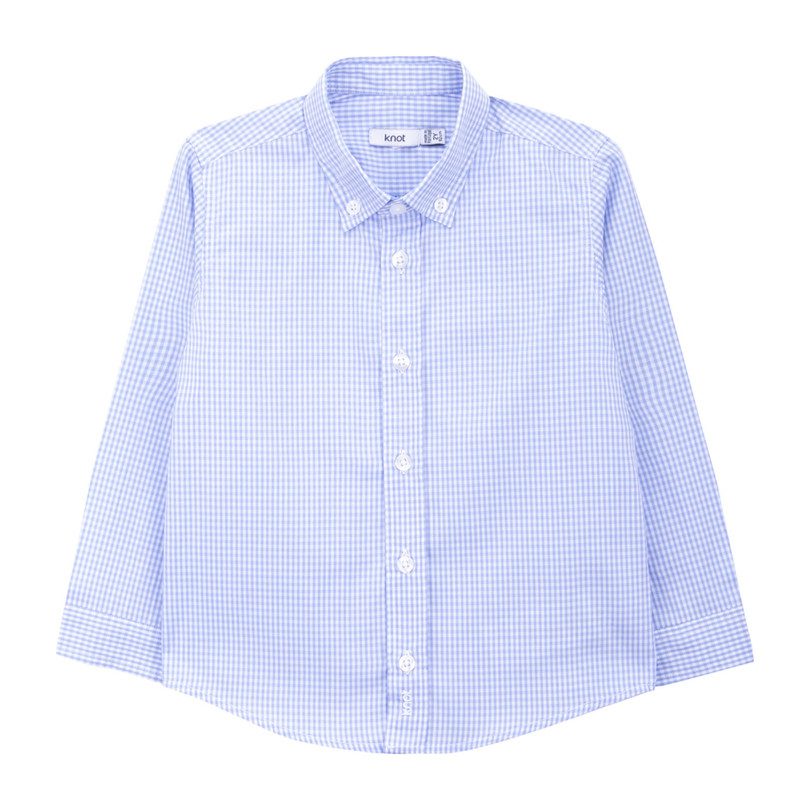 Vichy Shirt, Blue Vichy Shirt, Blue