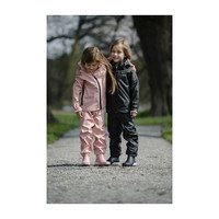 Kids Packable Jacket and Pants Rainset, Rose