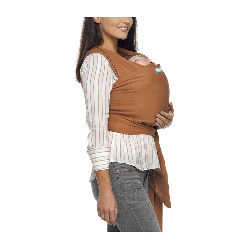 brown moby wrap