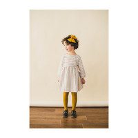 Striped Side-Tie Dress, Multi